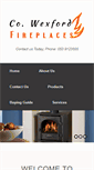 Mobile Screenshot of cowexfordfireplaces.ie